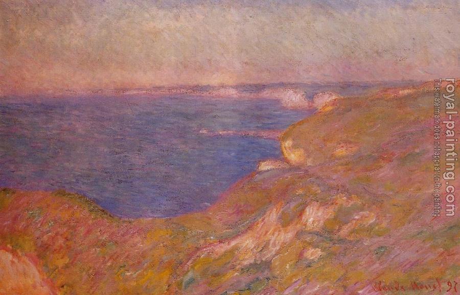 Claude Oscar Monet : On the Cliff near Dieppe
